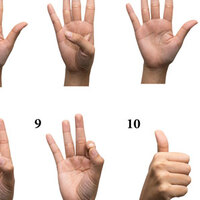 İçinizden 10'a kadar sayın ve bekleyin!