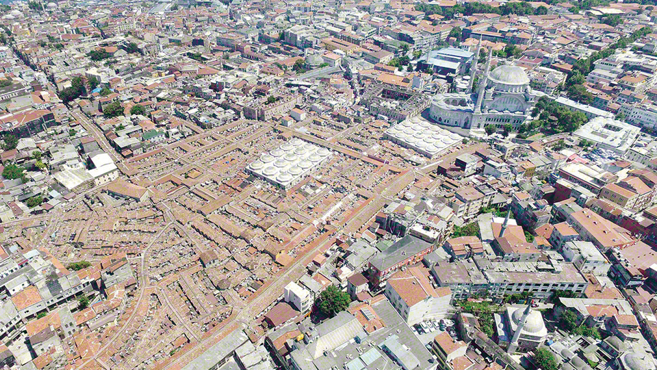 Tarihi çarşının 10 yıllık restorasyonu başladı