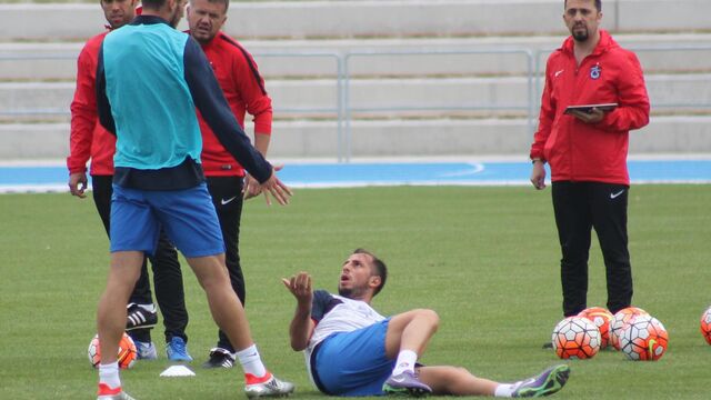 İdmanda gerginlik!
