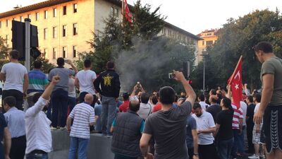 Harbiye Orduevi ve TRT binası polis kontrolünde!
