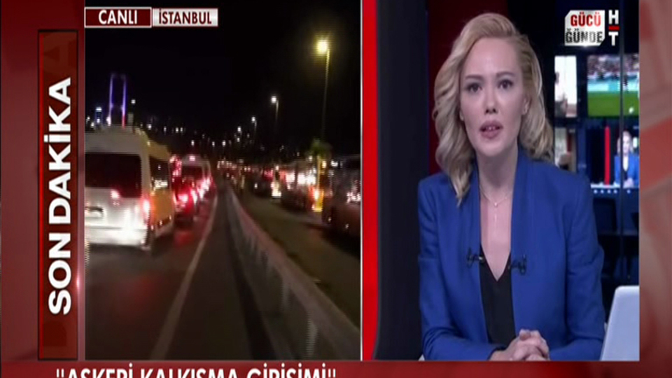 TRT'de bildiri okuttular