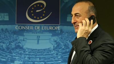 Çavuşoğlu, Kerry ile görüştü