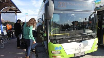 Toplu ulaşım 20 Temmuz'a kadar ücretsiz
