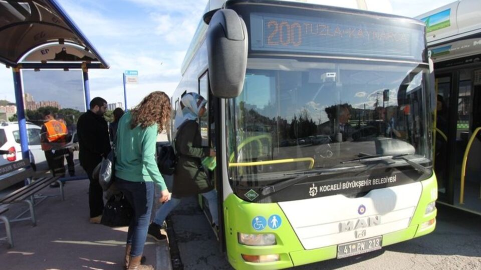 Toplu ulaşım 20 Temmuz'a kadar ücretsiz