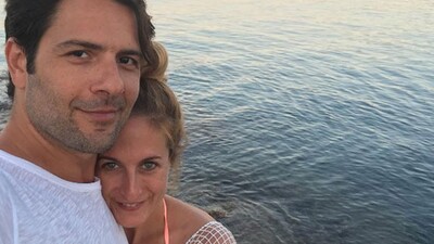 Canan Ergüder ve Kenan Ece'den aşk pozu