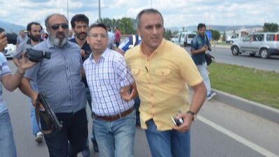 Kaçarken böyle yakalandı