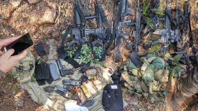 Marmaris'te ormanlık alanda 12 uzun namlulu silah bulundu