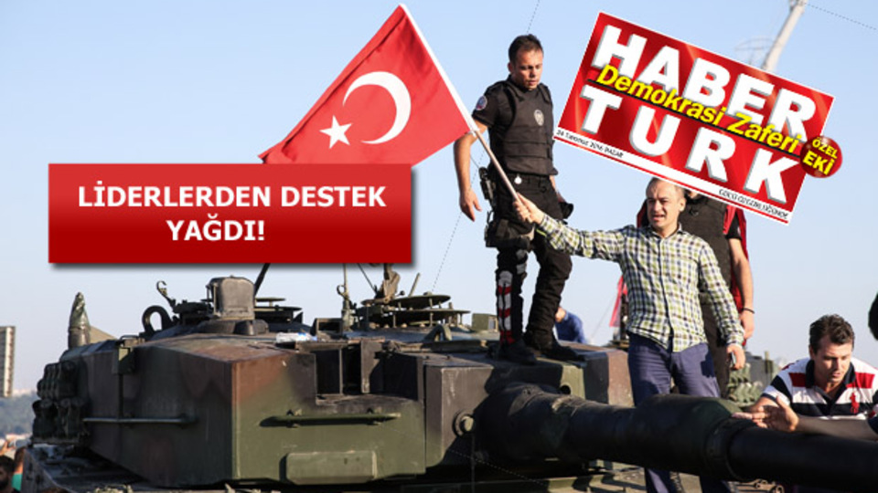 Dünya basını: Türkler darbeyi ezdi