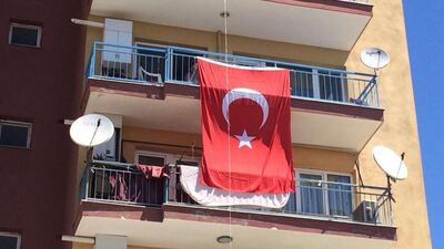 Şehit ateşi İzmir'e düştü