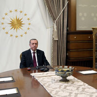 Cumhurbaşkanı Erdoğan ile Orgeneral Akar görüşmesi sona erdi