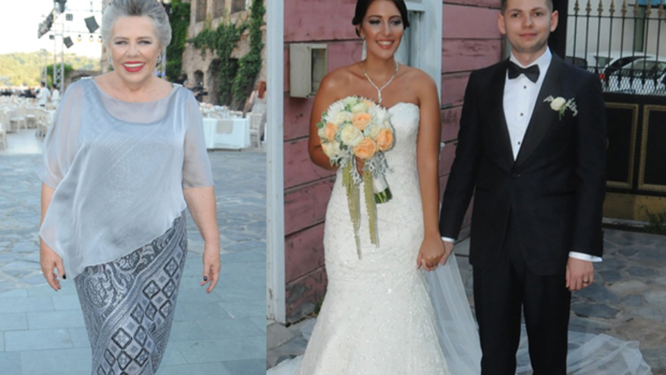 Işıl Yücesoy'un kızı evlendi