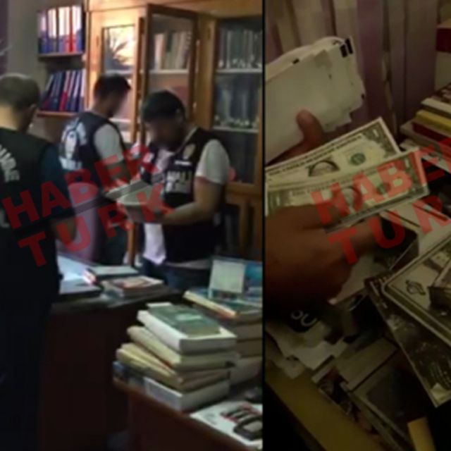 Akademisyenlere operasyon! 1 dolarlık banknotlar bulundu
