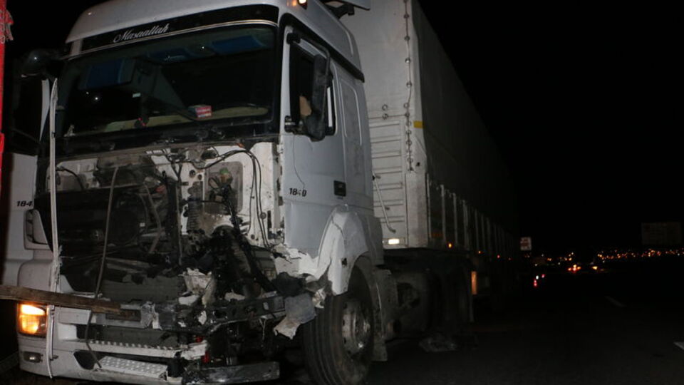 Düğün yolunda katliam gibi kaza