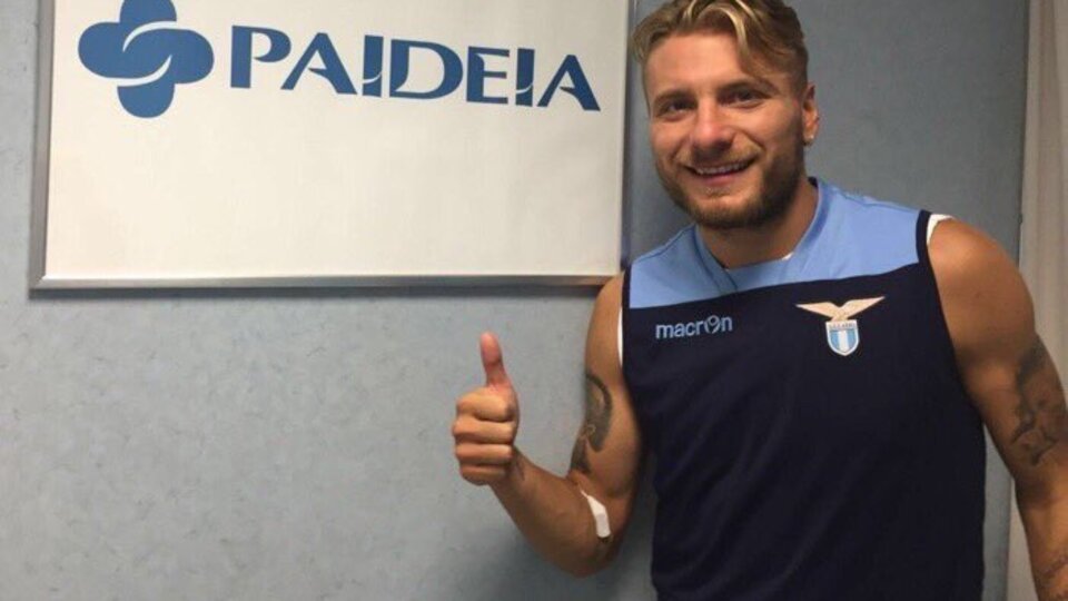 Lazio, Immobile'yi kaptı