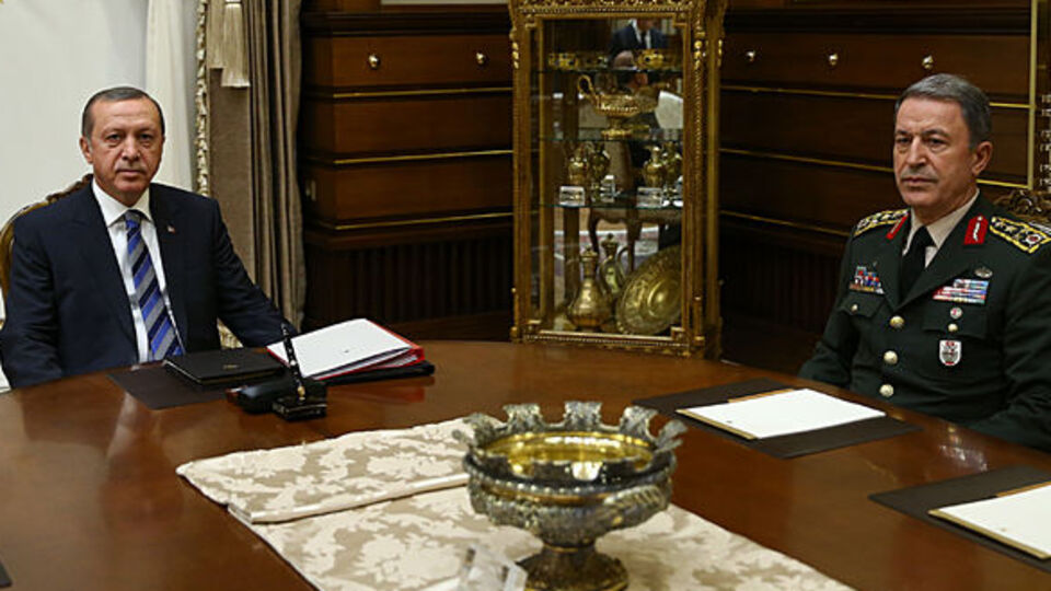 Cumhurbaşkanı, Org. Akar ve kuvvet komutanlarını kabul etti