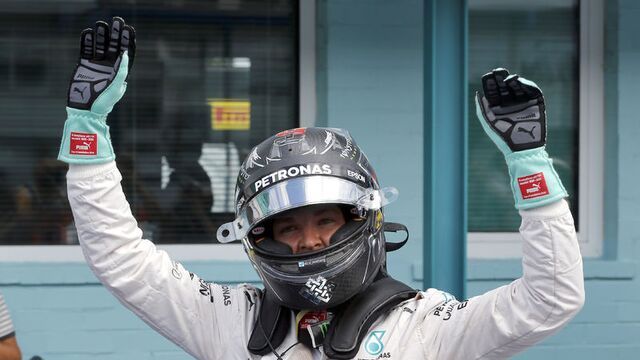Almanya'da pole Nico Rosberg'in!