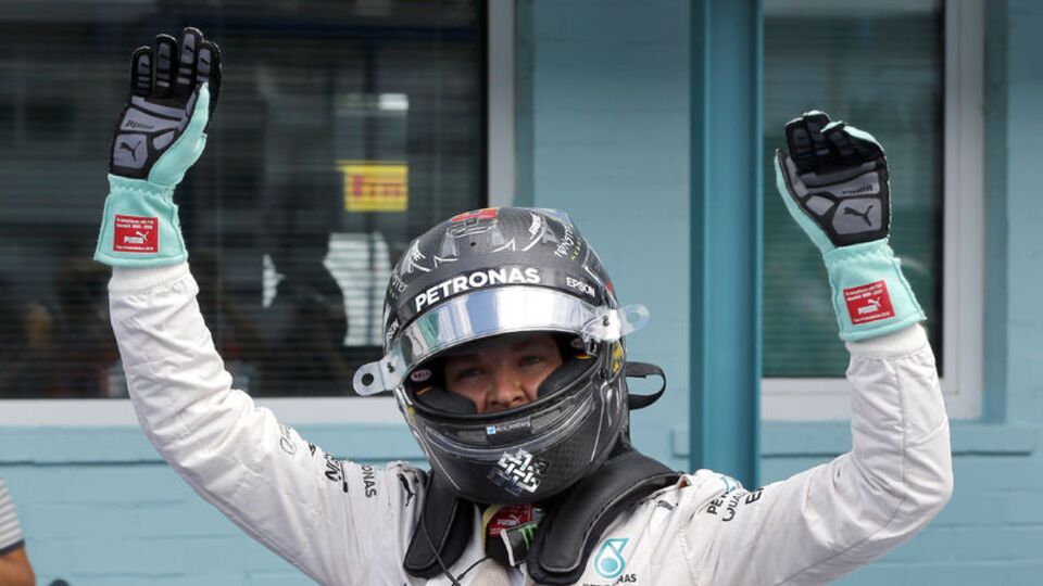 Almanya'da pole Nico Rosberg'in!