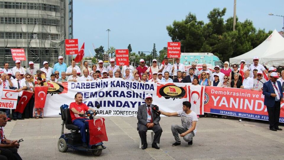 Muhtarlardan birlik mesajı