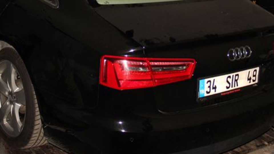 FETÖ imamının 'SIR'lı aracı!