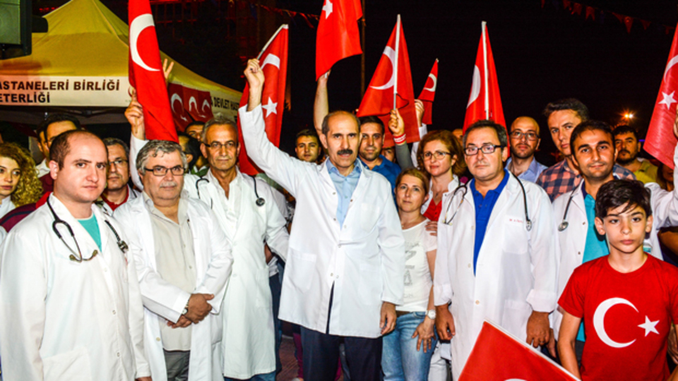 Samatya doktorları nöbette