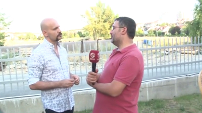 Muhabir, Atalay Demirci'nin yüzüne tükürdü