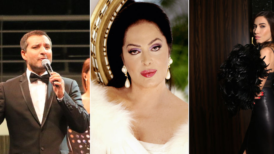 Demokrasi ve Şehitler Mitingi'nde sahnedeler