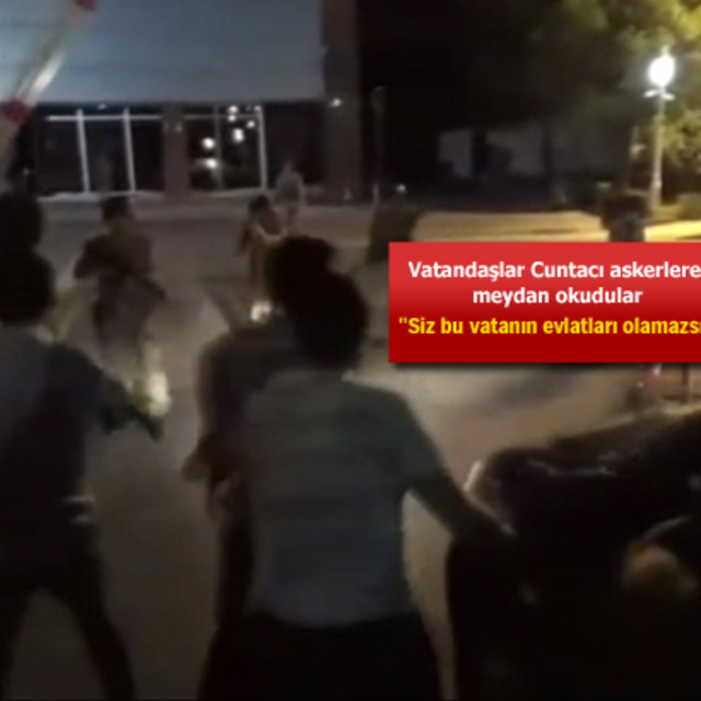 Darbeci askerlerin TRT işgalinin yeni görüntüleri ortaya çıktı!