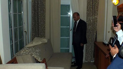 Yalçın Akdoğan o otelde incelemelerde bulundu