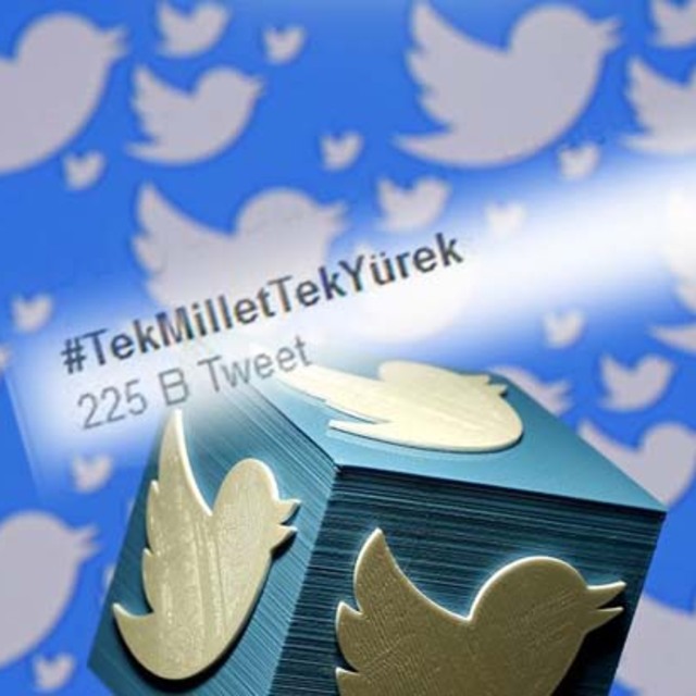 #TekMilletTekYürek dünya gündeminde 1'inci sırada