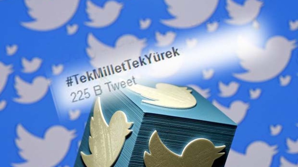 #TekMilletTekYürek dünya gündeminde 1'inci sırada