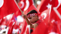 Türkiye "Demokrasi ve Şehitler Mitingi için meydanlarda