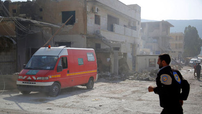 İdlib'e vakum bombalı saldırı: 5 ölü