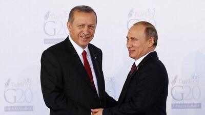 Erdoğan ve Putin uçak krizinden sonra ilk kez bir araya geldi!