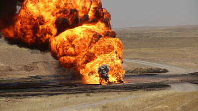 DAEŞ'ten Kerkük'te petrol kuyusuna sabotaj