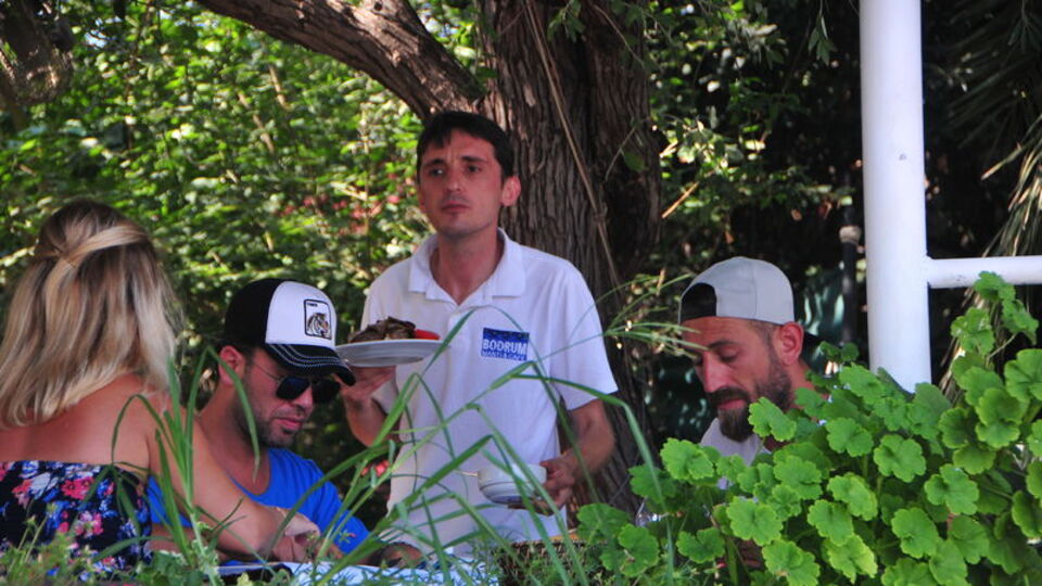 İş arasında mantı molası