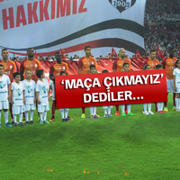 Karşılaşma öncesi koreografi krizi