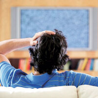 Erkeklere kötü haber! 5 saatten fazla TV izliyorsanız...