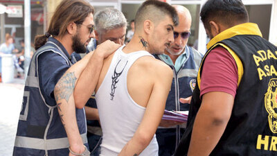 Sahte plaka da hacizli çıkınca...