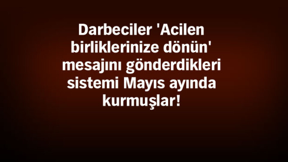 SAT komandolarına darbe tatbikatı yaptırmışlar!