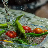 Sebzeleri sirkeli suda bekletin çünkü...