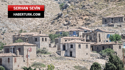 Deniz ortasında hayalet köy