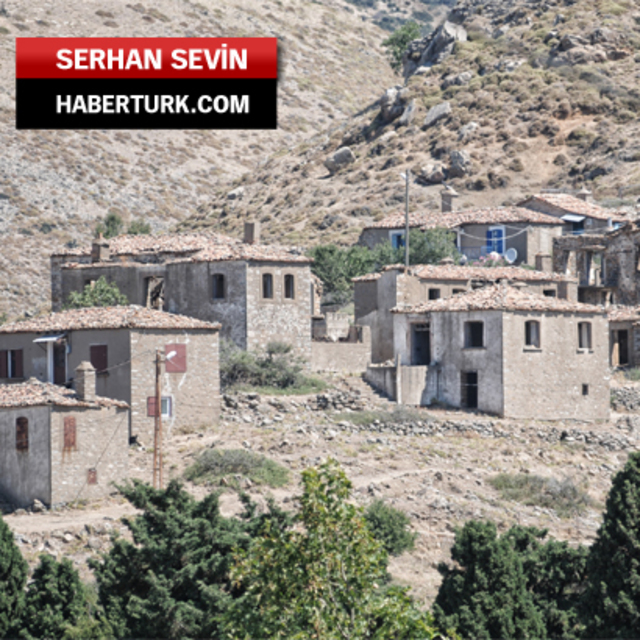Deniz ortasında hayalet köy