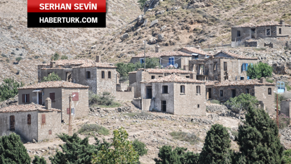 Deniz ortasında hayalet köy