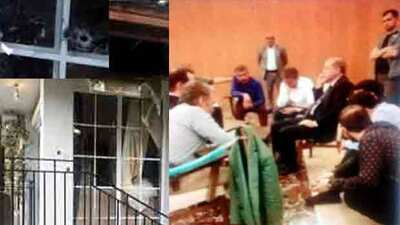 Darbeciler Erdoğan'ın korumalarının olduğu odayı kurşun yağmuruna tutmuş!