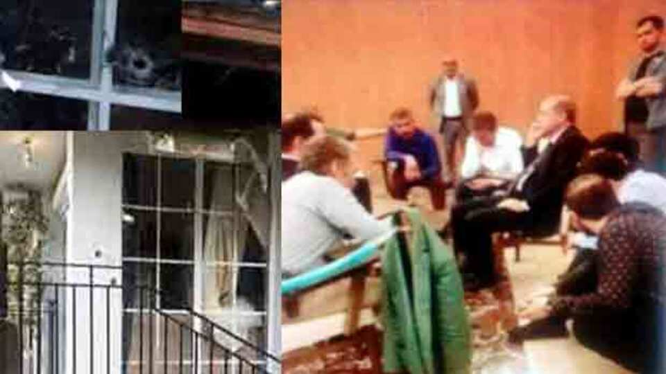 Darbeciler Erdoğan'ın korumalarının olduğu odayı kurşun yağmuruna tutmuş!