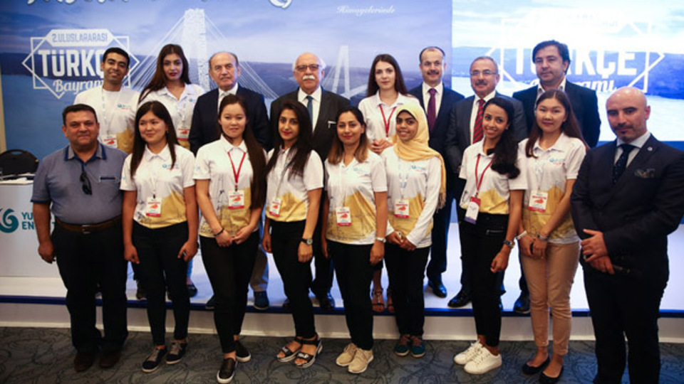 Yabancı öğrenciler Türkçe'de buluştu