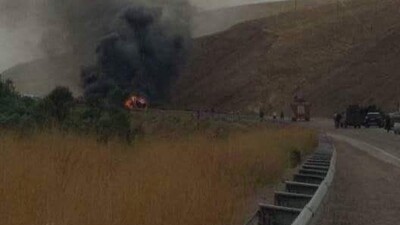 Askeri aracın geçişi sırasında patlama! 1 sivil ölü, 5'i asker 9 yaralı