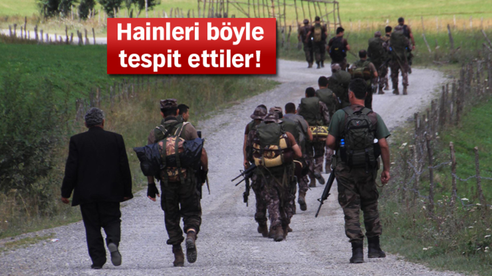 Kaçan PKK'lılar kıstırıldı