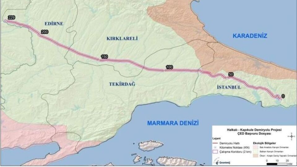 Bir yeni hızlı tren projesi daha