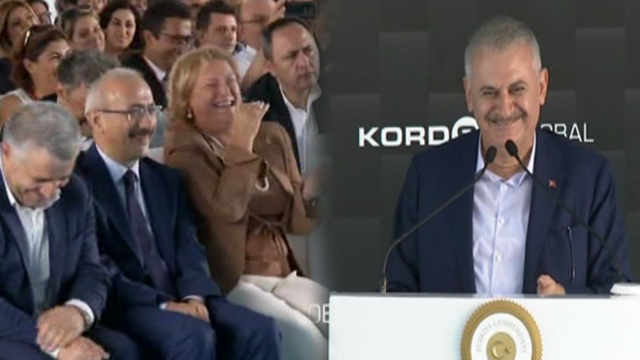 Başbakan Yıldırım tüm salonu kahkahaya boğdu